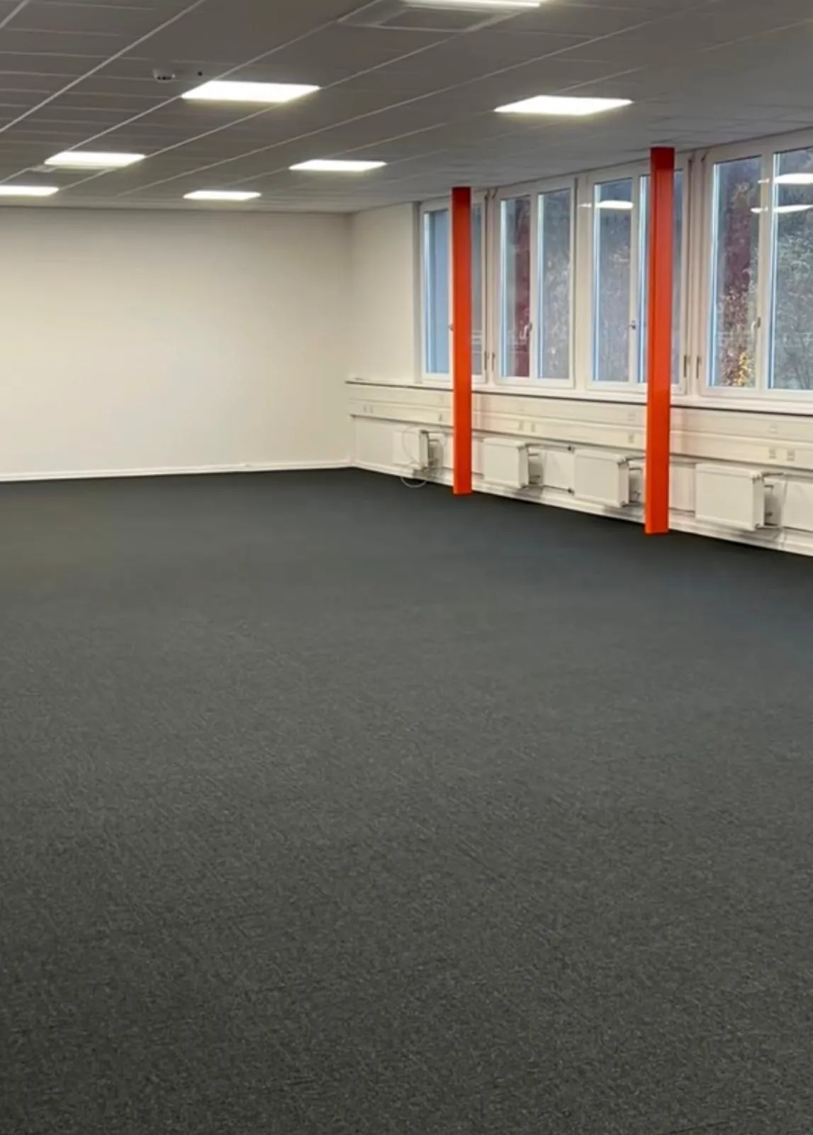 Teppich Büro anthrazit