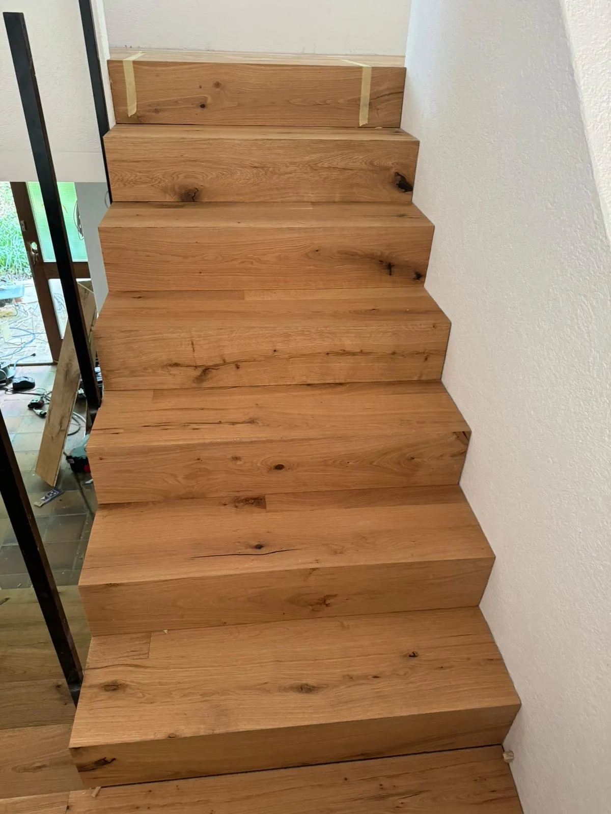 Treppe Massivholz Eiche